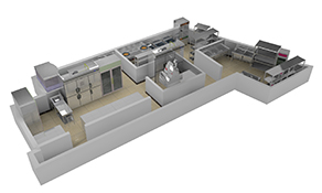 蜀香龍門(mén)北京店3d渲染圖